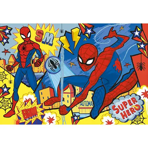 imagen de Marvel: Puzzle Maxi Supercolor de Spiderman de 24 piezas - Clementoni 2