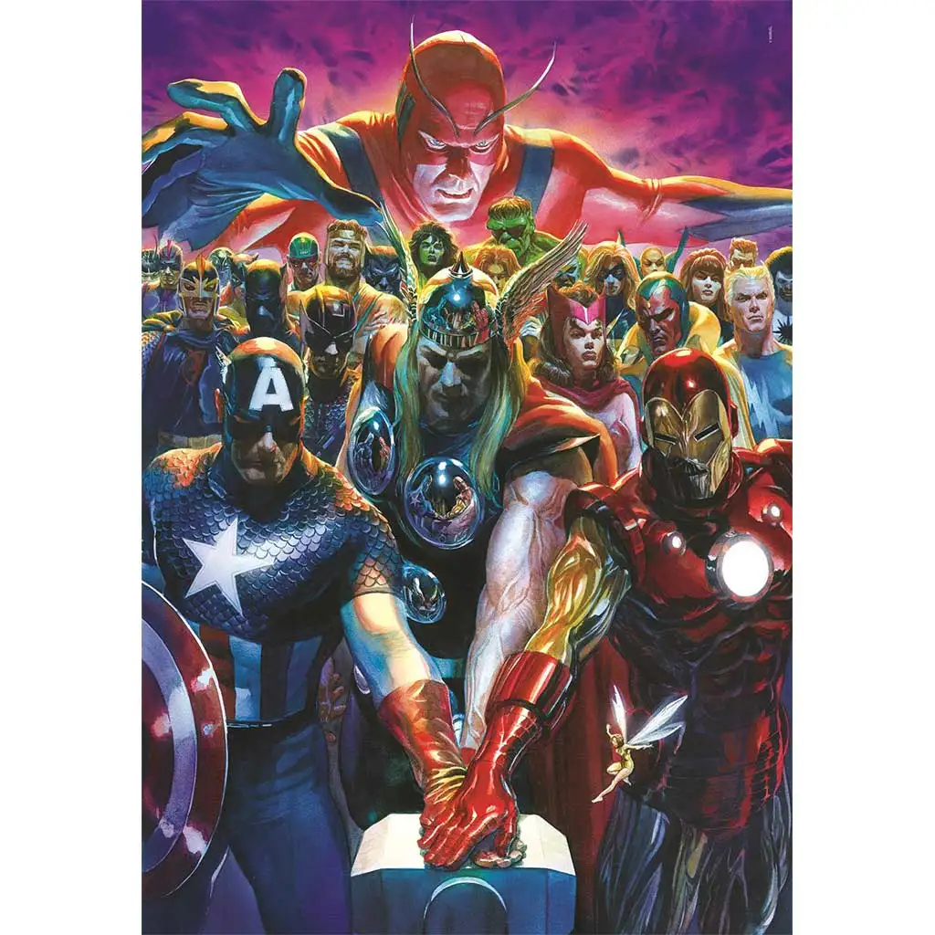 imagen de Marvel: Rompecabezas compacto de 1000 piezas de los Vengadores 50x70cm - Clementoni 2