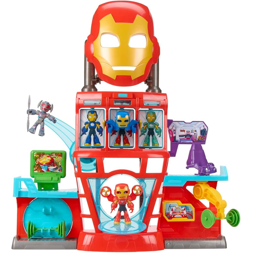 imagen de Marvel: Sede de Iron Man con figuras - Hasbro 2