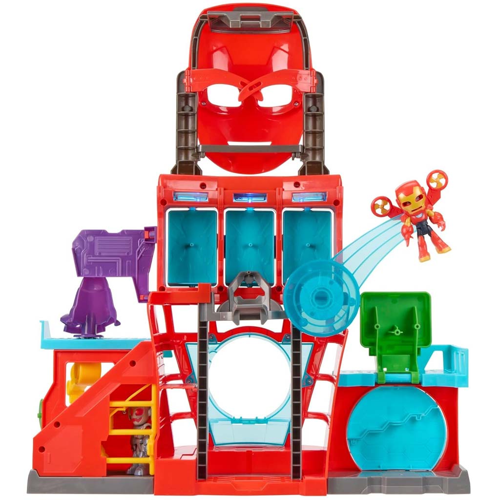 imagen de Marvel: Sede de Iron Man con figuras - Hasbro 3