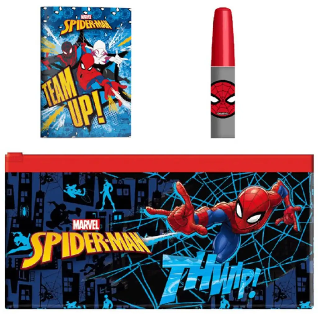 imagen de Marvel: Set de colorear de Spider-Man con estuche y accesorios 4