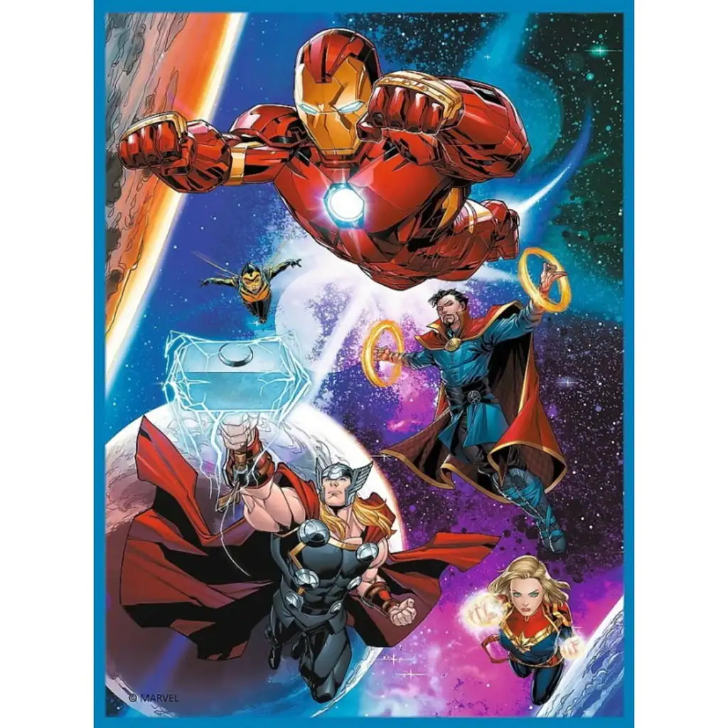 imagen de Marvel: Set de rompecabezas y tarjetas de memoria 2 en 1 - Trefl 3