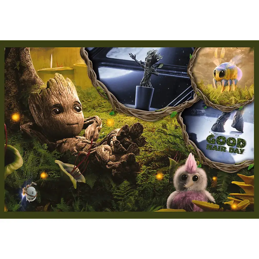 imagen de Marvel: Soy Groot 2x200 piezas puzzle - Trefl 3