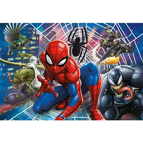 imagen de Marvel Spider-Man Maxi puzzle de 60 piezas - Clementoni 2
