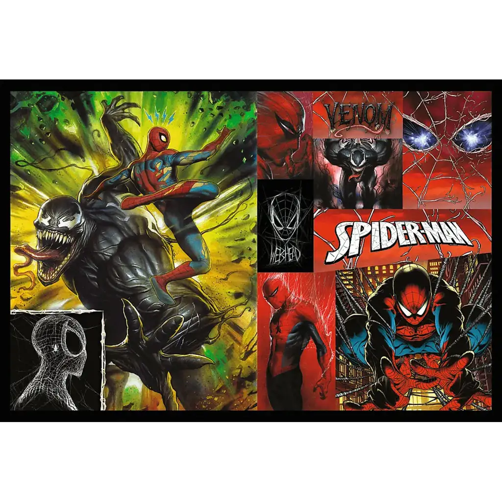 imagen de Marvel: Spider-Man vs Venom rompecabezas de 2x200 piezas - Trefl 2