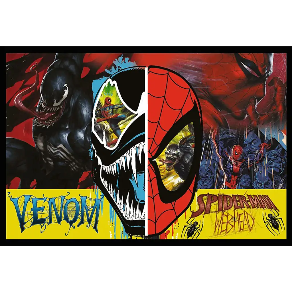 imagen de Marvel: Spider-Man vs Venom rompecabezas de 2x200 piezas - Trefl 3