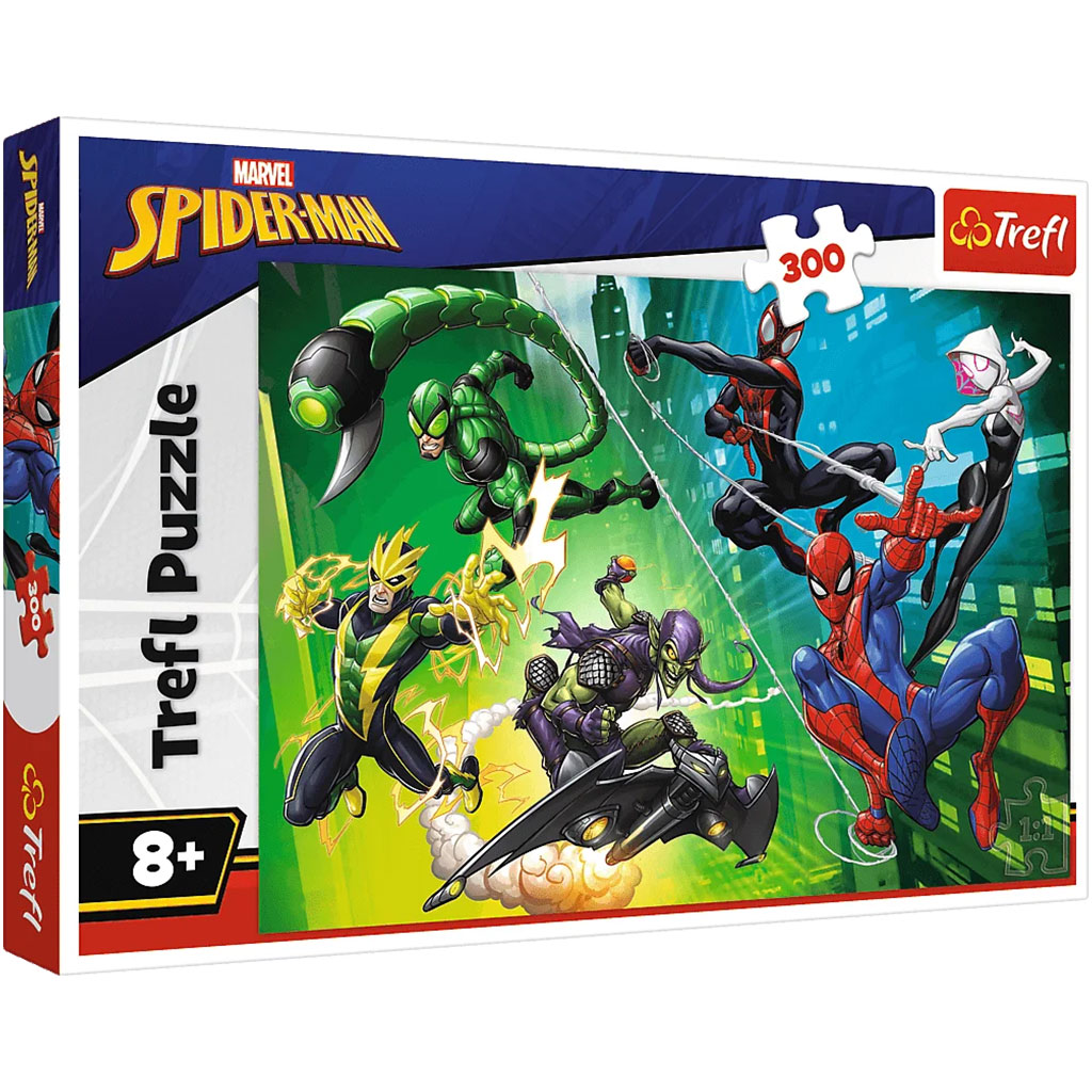 imagen de Marvel Superhéroes: Puzzle de Spider-Man de 300 piezas - Trefl 1