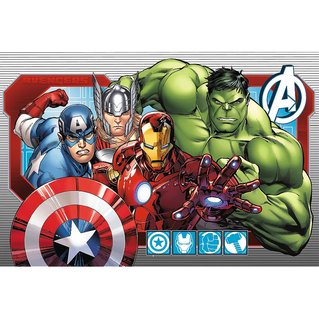 imagen de Marvel Vengadores 24 piezas maxi puzzle - Trefl 2