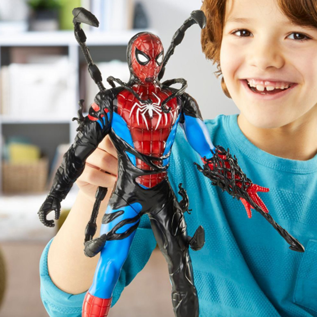 imagen de Marvel VenomVersus Cambiador de Líquido Figura de Acción de Spider-Man - Hasbro 4