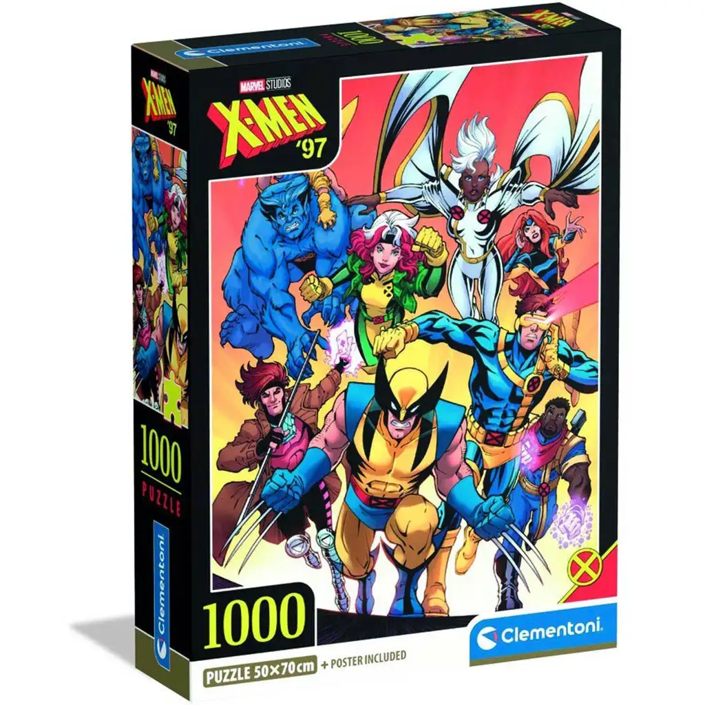 imagen de Marvel: X-Men '97 rompecabezas de 1000 piezas - Clementoni 1