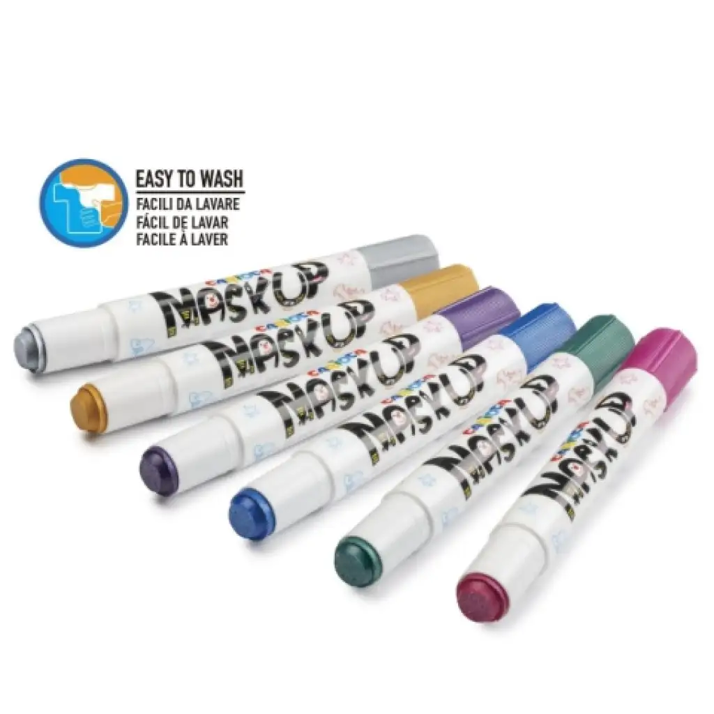 imagen de MaskUp Metallic set de 6 pinturas faciales - Carioca 2