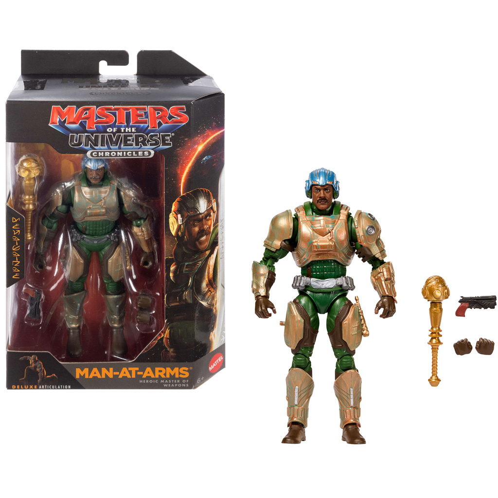 imagen de Masters of the Universe: Los defensores del universo figura de acción Men-At-Arms con accesorios 16,5 cm - Mattel 1
