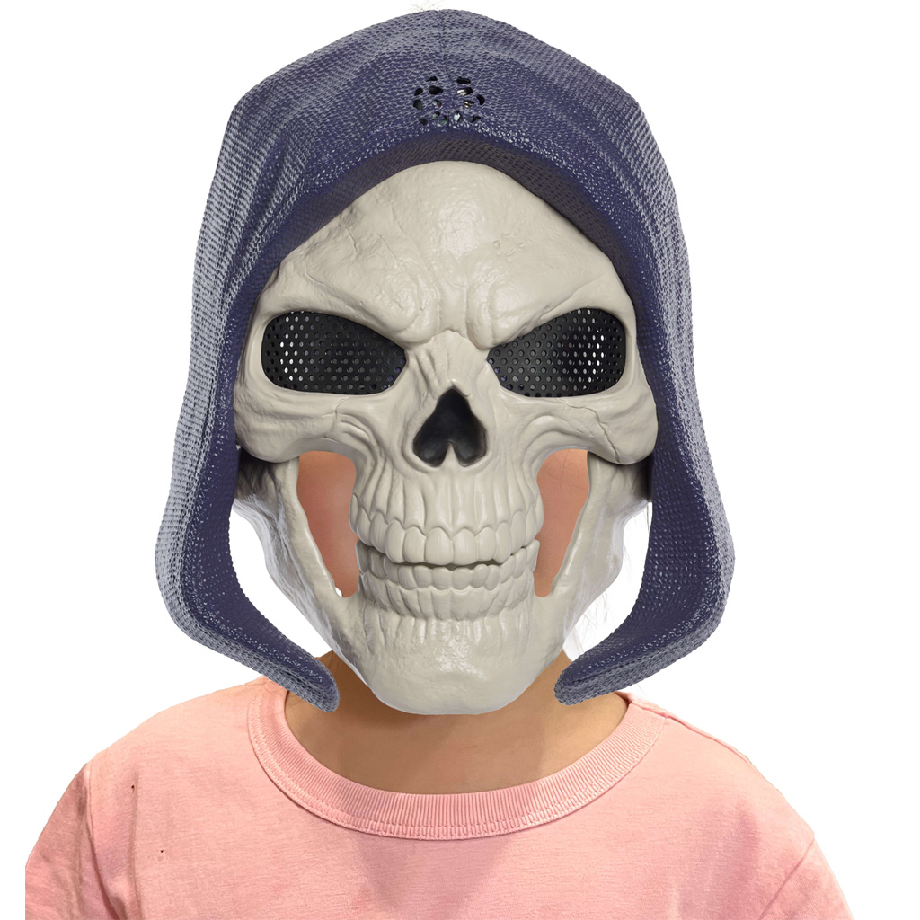 imagen de Masters of the Universe: Los defensores del universo Skeletor Máscara iluminada y sonora de cara de hueso - Mattel 2