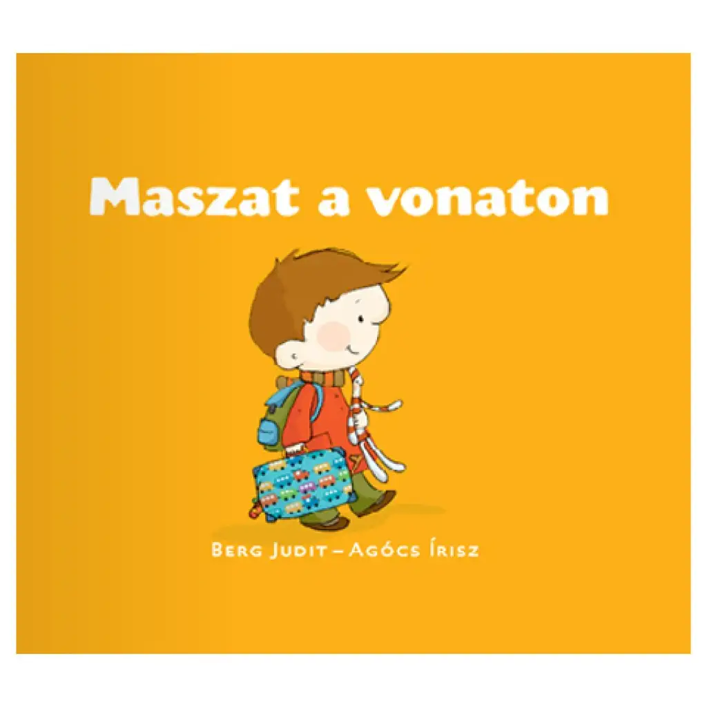 imagen de Maszat en el tren libro de cuentos - Pagony 1