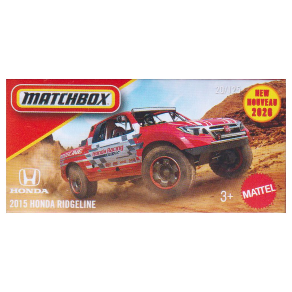 imagen de Matchbox 2015 Honda Ridgeline coche pequeño 1/64 – Mattel 1