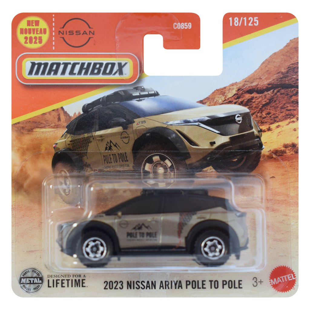 imagen de Matchbox: 2023 Nissan Ariya Pole to Pole cochecito 1/64 - Mattel 1