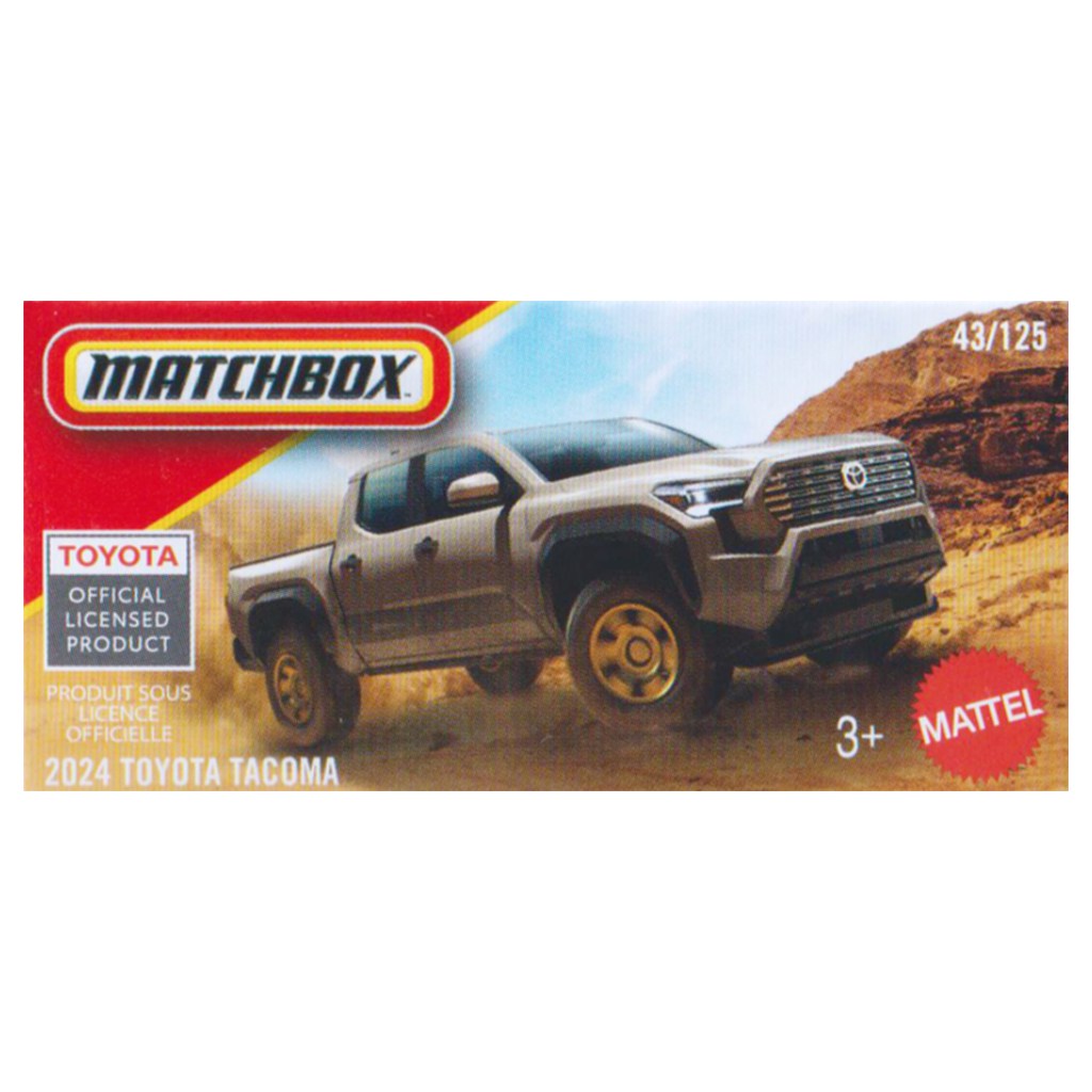 imagen de Matchbox 2024 Toyota Tacoma coche pequeño 1/64 – Mattel 1