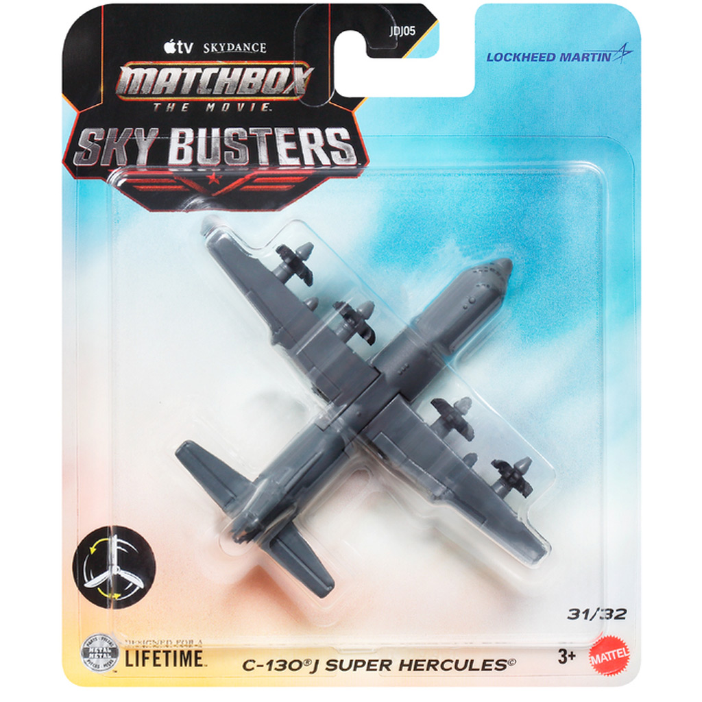 imagen de Matchbox A película: C-130J Super Hercules avión 1/64 – Mattel 1