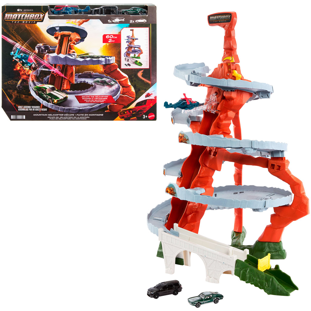 imagen de Matchbox A película: Escape por la carretera serpenteante juego de set – Mattel 1