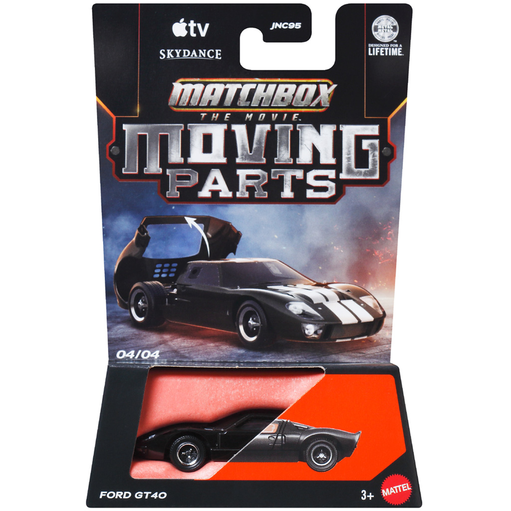 imagen de Matchbox A película: Ford GT40 cochecito abatible 1/64 – Mattel 1