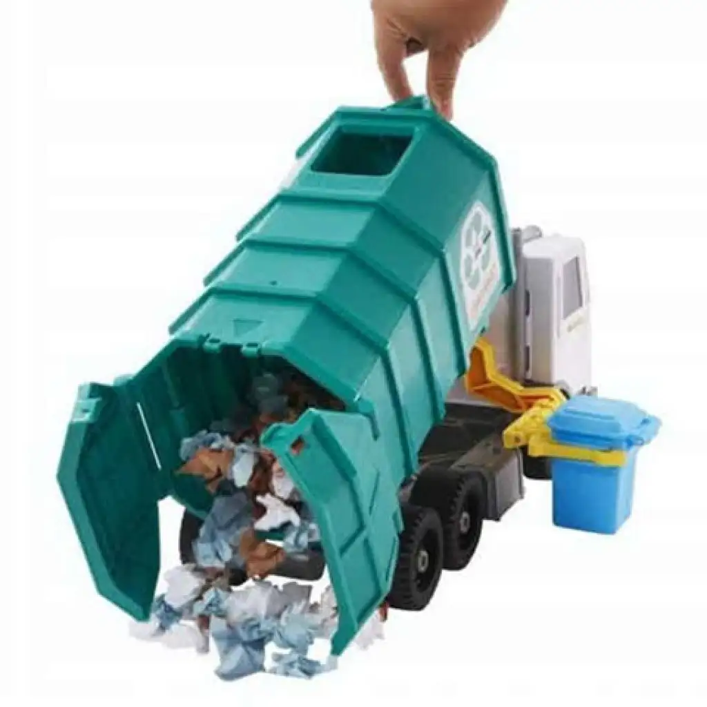 imagen de Matchbox: Camión de recogida de residuos selectivos - Mattel 3