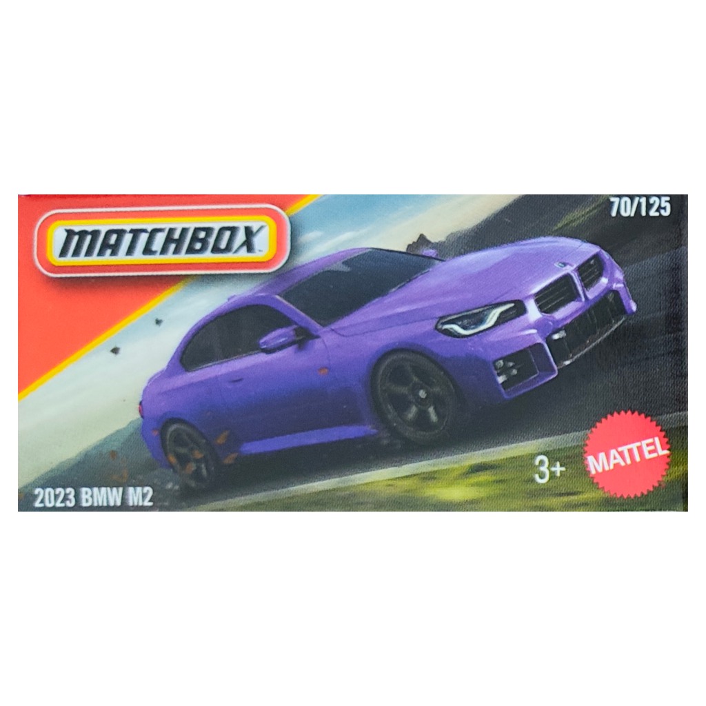 imagen de Matchbox: Coche pequeño BMW M2 en caja de cartón 2023 1/64 - Mattel 1