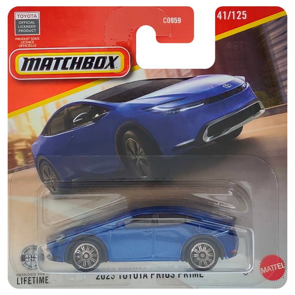 imagen de Matchbox: coche pequeño Toyota Prius Prime 2025 1/64 - Mattel 1