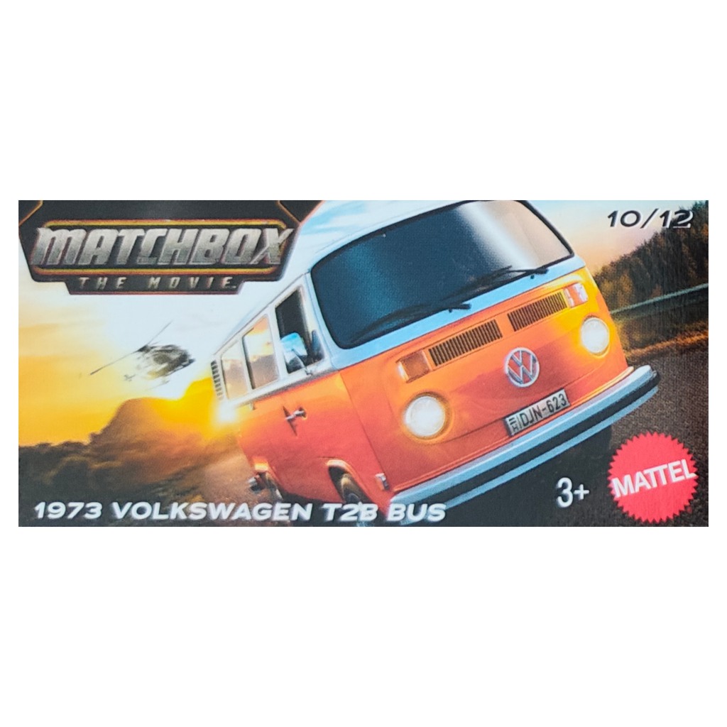 imagen de Matchbox: Cochecito Volkswagen T2B de 1973 en caja de cartón 1/64 - Mattel 1