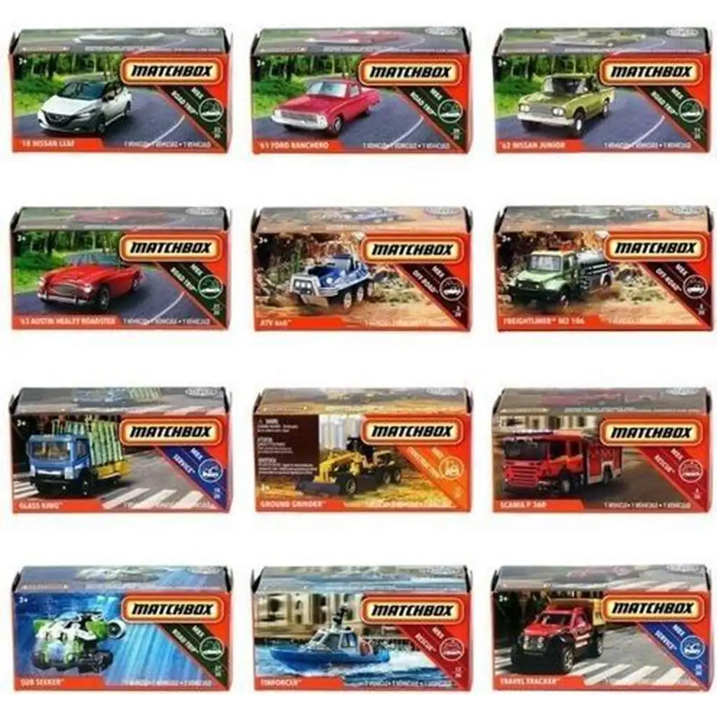 imagen de Matchbox: Coches de colección 1/64 en caja de cartón 1ud - Mattel 2