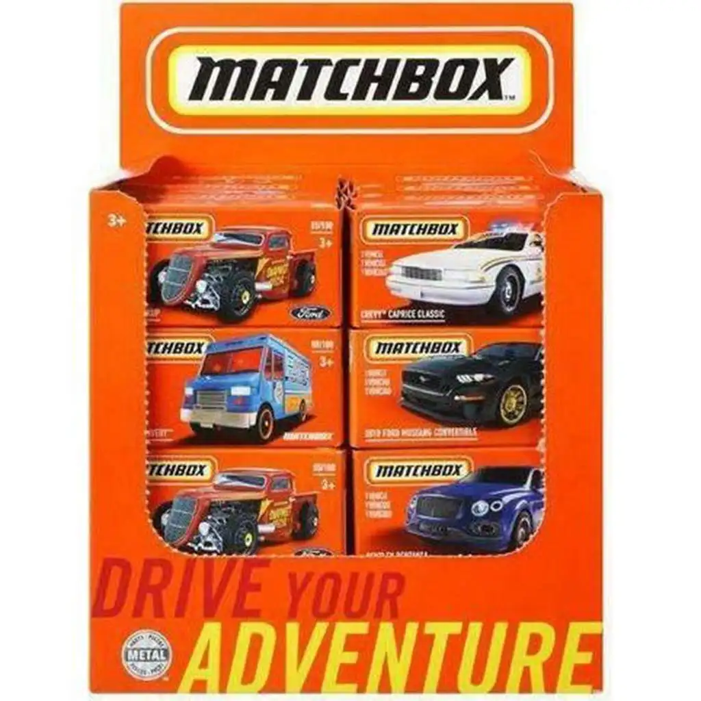 imagen de Matchbox: Coches de colección 1/64 en caja de cartón 1ud - Mattel 1