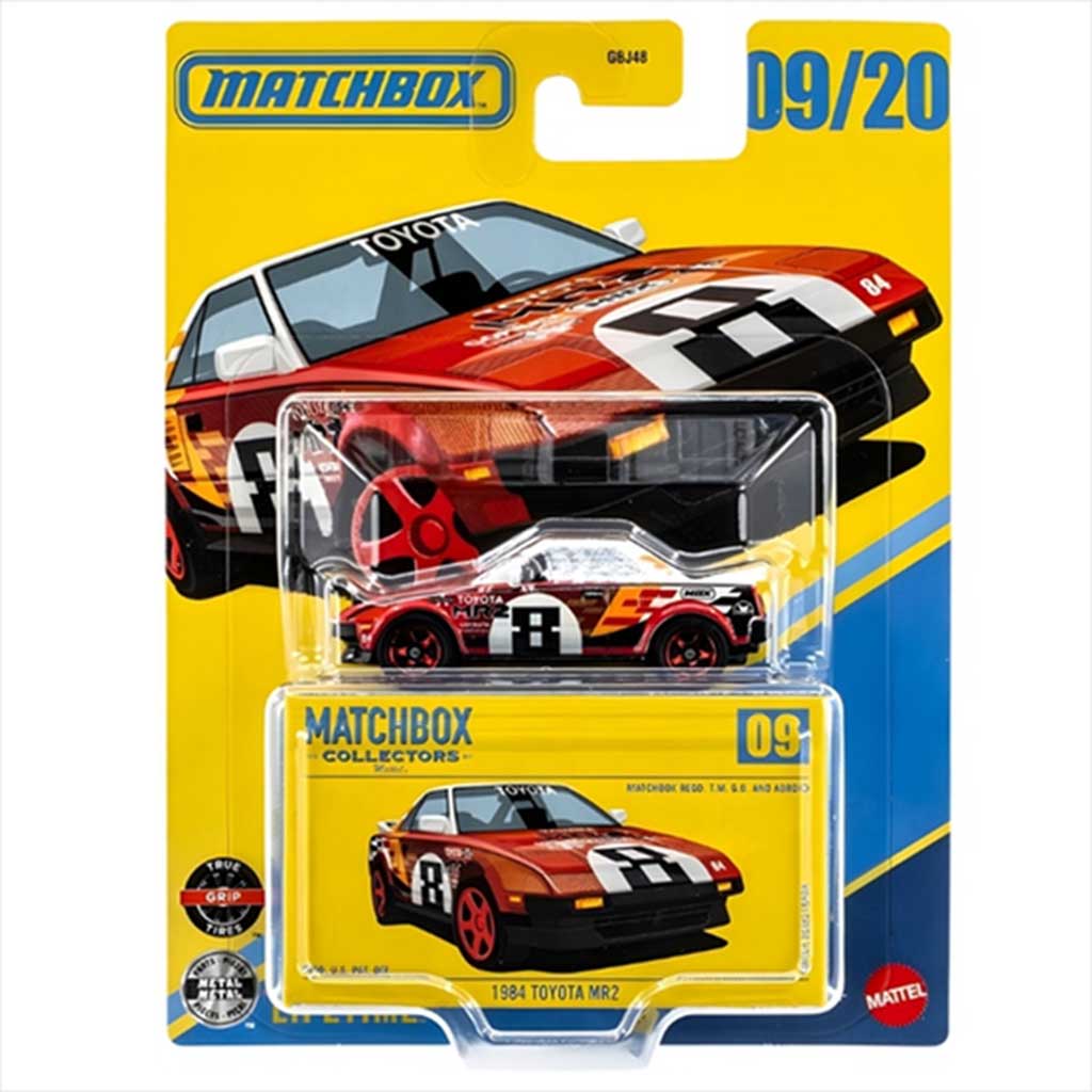 imagen de Matchbox Collectors: 1984 Toyota MR2 coche de colección en caja 1/64 - Mattel 1