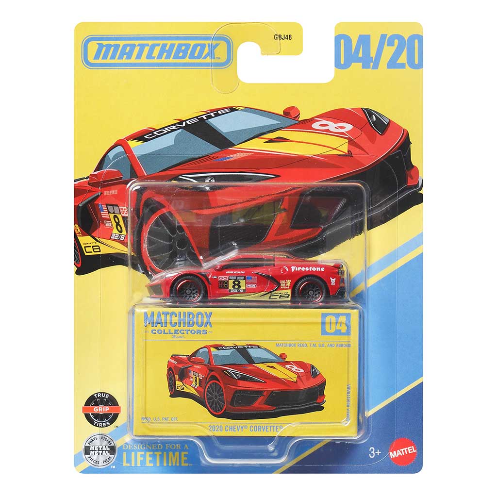imagen de Matchbox Collectors: coche de colección 2020 Chevy Corvette 1/64 - Mattel 1