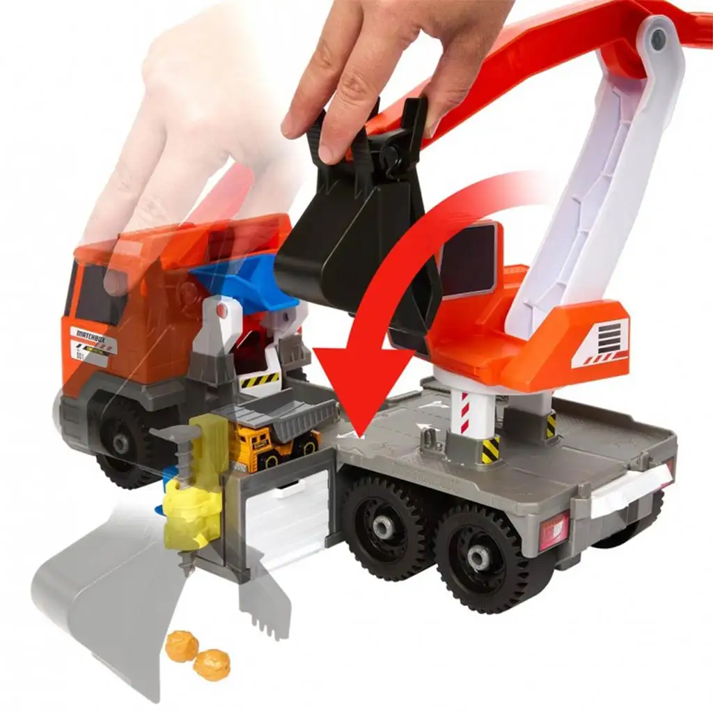 imagen de Matchbox: Conductores de Acción Camión Volquete - Mattel 2