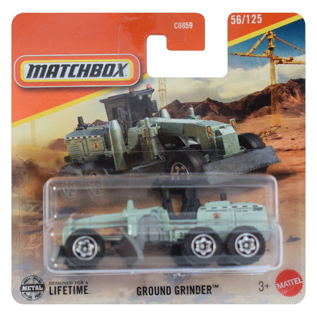 imagen de Matchbox: Ground Grinder coche pequeño 1/64 - Mattel 1