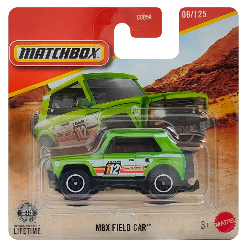 imagen de Matchbox: MBX Field Car todoterreno coche de juguete 1/64 - Mattel 1