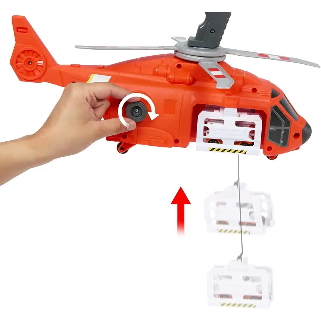 imagen de Matchbox: Set de helicóptero - Mattel 3