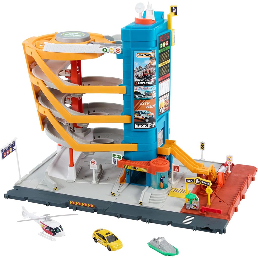 imagen de Matchbox: Set de juego de centro de control - Mattel 2