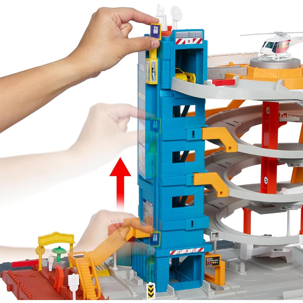 imagen de Matchbox: Set de juego de centro de control - Mattel 3