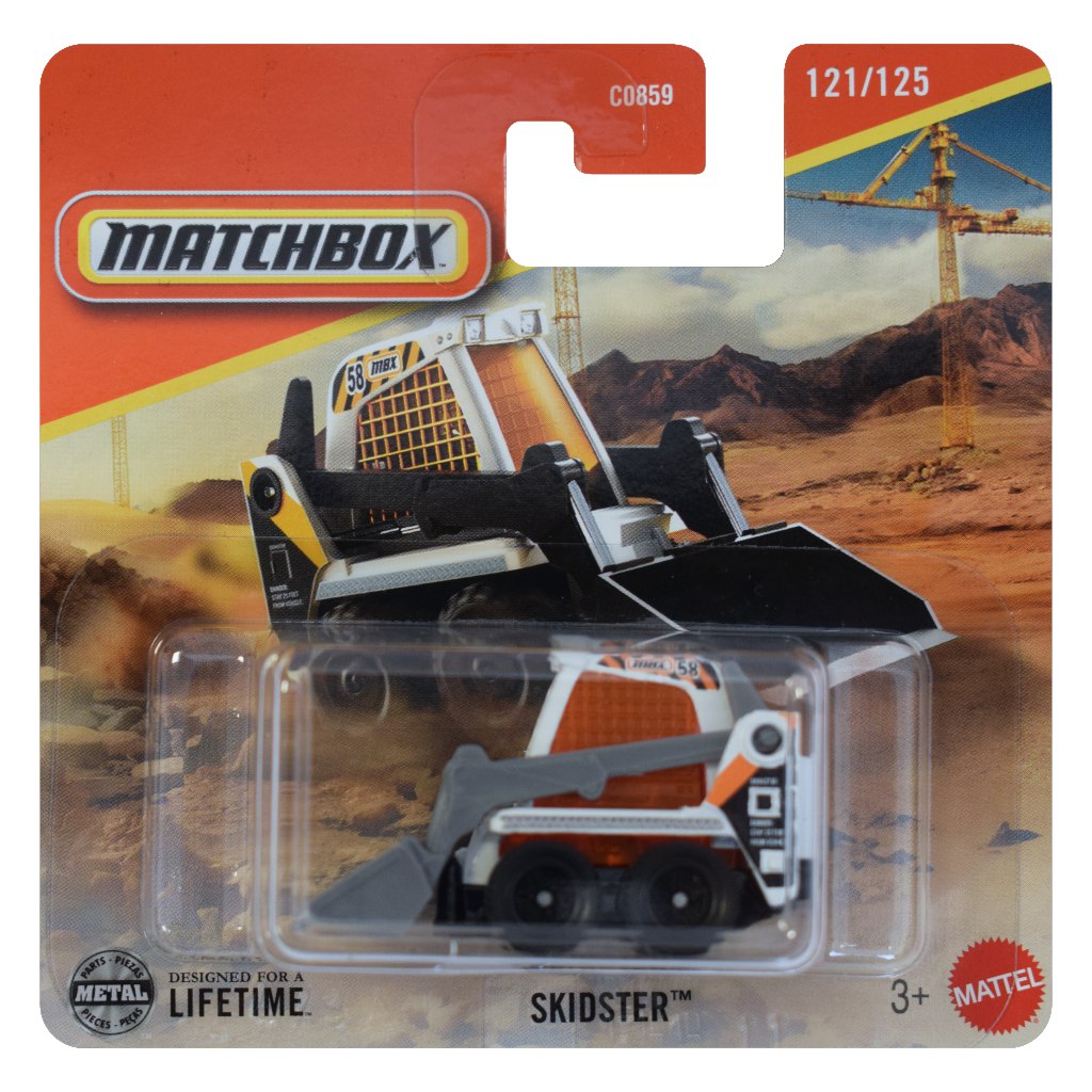 imagen de Matchbox: Skidster coche blanco 1/64 - Mattel 1