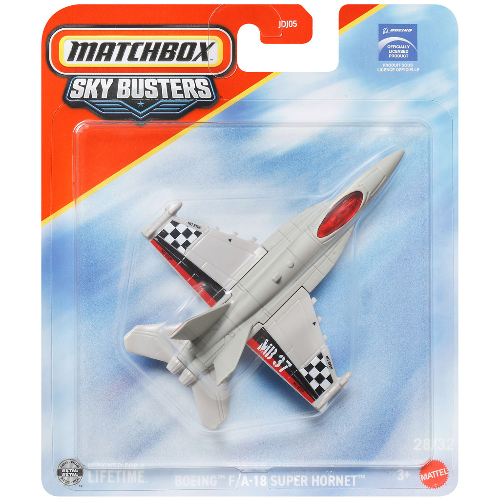 imagen de Matchbox: Sky Busters Boeing F/A-18 Super Hornet caza 1/64 – Mattel 1