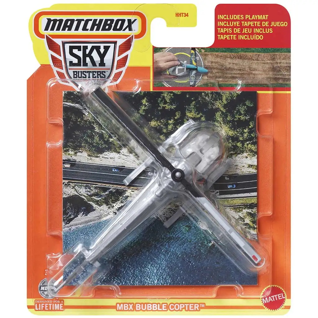 imagen de Matchbox: SkyBusters - MBX Bubble Copter™ modelo 1/64 - Mattel 1