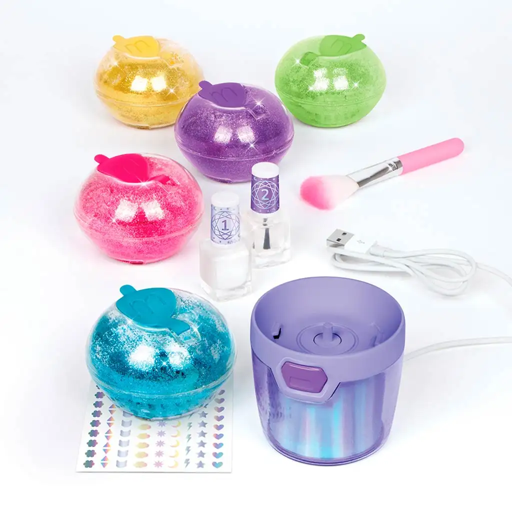 imagen de Mate It Real: Juego de uñas brillantes para fiestas 2