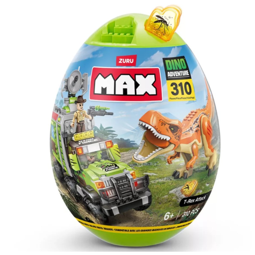 imagen de MAX Aventura Dino Huevo cápsula 310 piezas 2