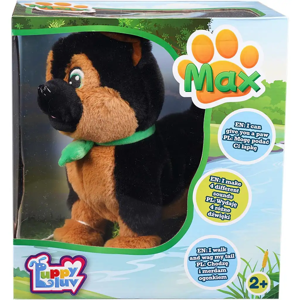imagen de Max el Perro de Peluche Interactivo - Puppy Luv 1