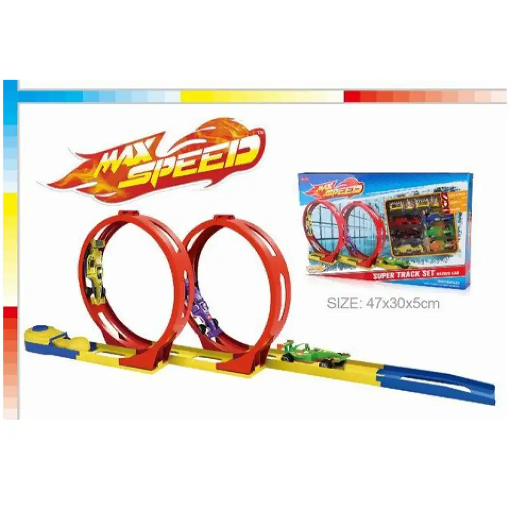 imagen de Max Speed pista de carreras con doble loop 1