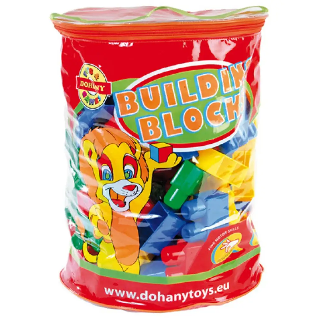 imagen de Maxi Blocks bloques de construcción 112 piezas en bolsa - D-Toys 1