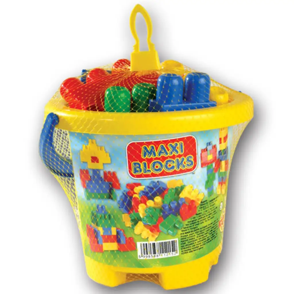 imagen de Maxi Blocks cubo de 24 piezas - D-Toys 1