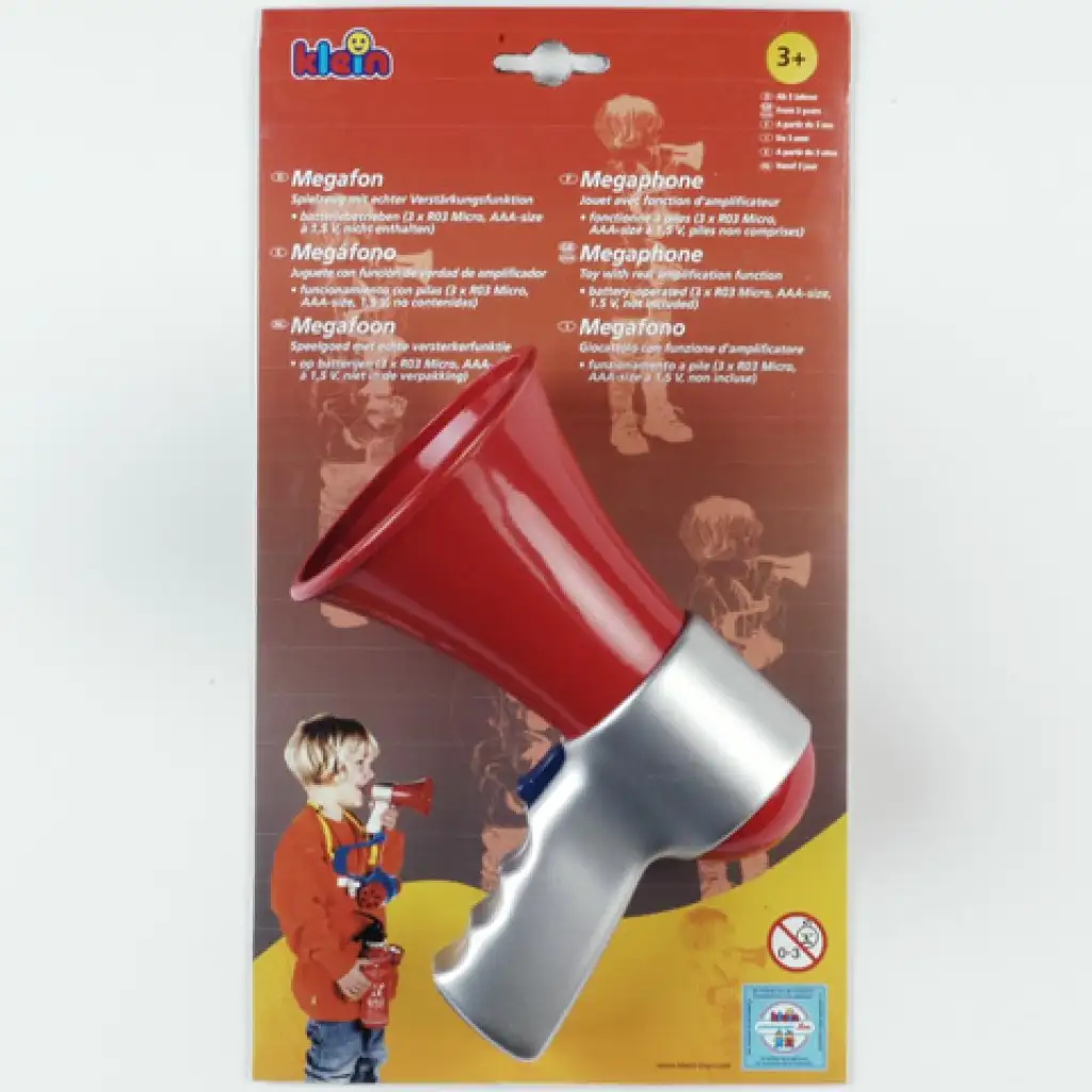 imagen de Megáfono de bomberos - Klein Toys 1