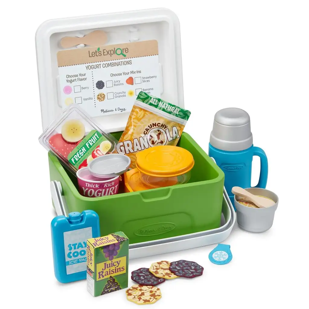 imagen de Melissa & Doug: Bolsa de refrigerio con alimentos y accesorios 2