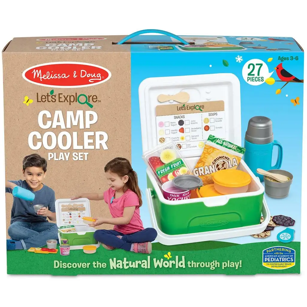 imagen de Melissa & Doug: Bolsa de refrigerio con alimentos y accesorios 1